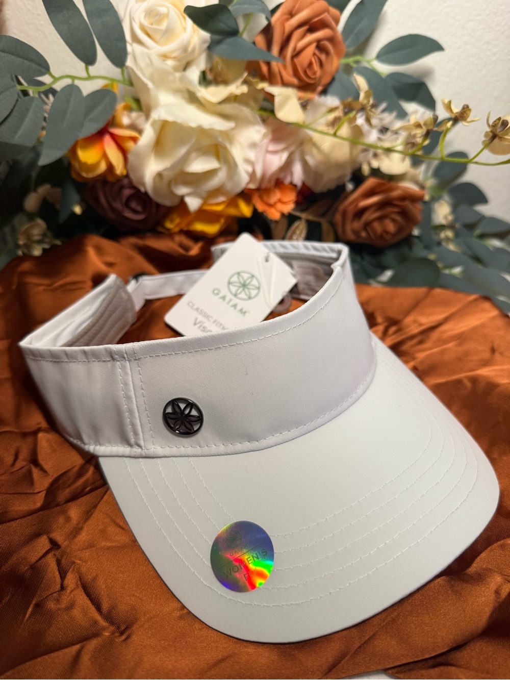GAIAM White Men's Athletic Visor